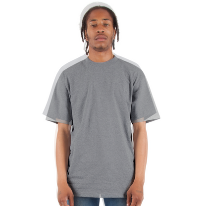 Unisex Oversized Heavyweight T-Shirt - heather gray